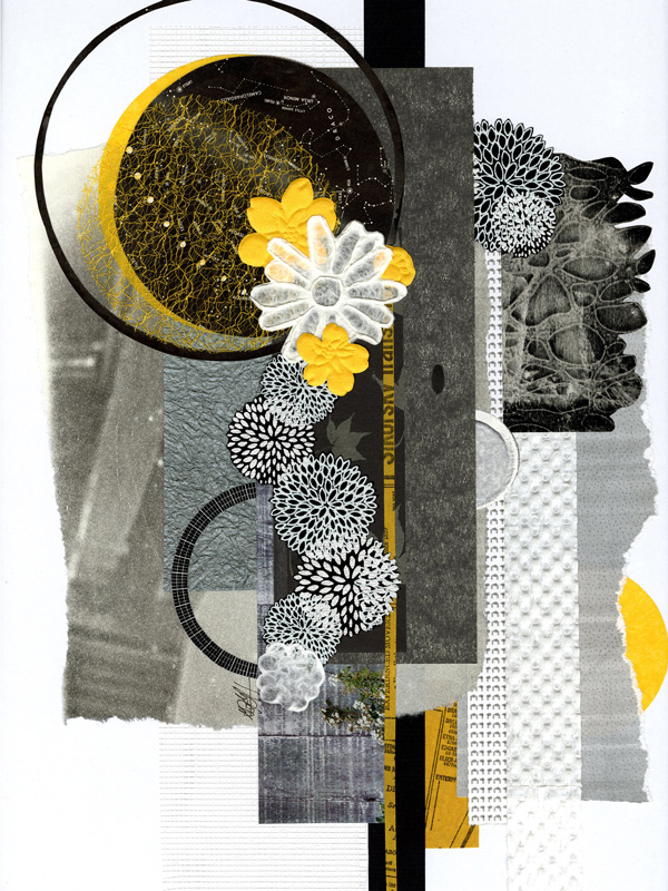 Paper Cut Series: Night Flowers II